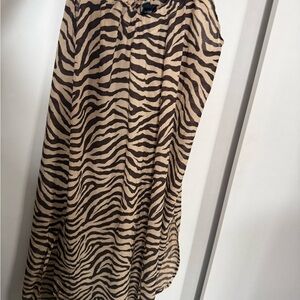 Zebra Print Women's Beach Dress